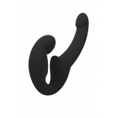 Черный безремневой страпон Share Lite - Fun Factory - купить с доставкой в Коломне