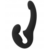 Черный безремневой страпон Share Lite - Fun Factory - купить с доставкой в Коломне