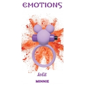 Сиреневое эрекционное виброколечко Emotions Minnie - Lola Games - в Коломне купить с доставкой