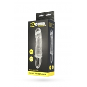 Прозрачная насадка с петлёй для фиксации - 14 см. - ToyFa - в Коломне купить с доставкой