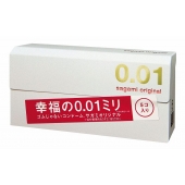 Супер тонкие презервативы Sagami Original 0.01 - 5 шт. - Sagami - купить с доставкой в Коломне