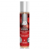 Смазка с ароматом клубники JO Flavored Strawberry Kiss - 30 мл. - System JO - купить с доставкой в Коломне