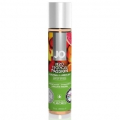 Смазка с ароматом тропических фруктов JO Flavored Tropical Passion - 30 мл. - System JO - купить с доставкой в Коломне