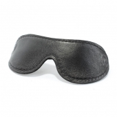 Кожаная маска на глаза - БДСМ Арсенал - купить с доставкой в Коломне