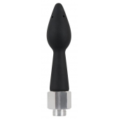 Чёрная анальная насадка для душа Anal Douche Rear Splash - Orion - купить с доставкой в Коломне