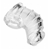 Насадка для ограничения эрекции Detained Soft Body Chastity Cage - XR Brands - купить с доставкой в Коломне