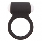 Чёрное эрекционное виброкольцо LIT-UP SILICONE STIMU RING 3 BLACK - Dream Toys - в Коломне купить с доставкой