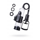 Вакуумная помпа A-toys с вибропулей и эрекционными кольцами - A-toys - в Коломне купить с доставкой