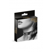 Узенький ошейник из полиуретана с кольцом - Bijoux Pour Toi - купить с доставкой в Коломне