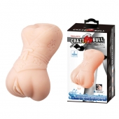 Мастурбатор-вагина с эффектом смазки в виде женской фигурки - Baile - в Коломне купить с доставкой