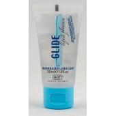 Интимная смазка на водной основе Glide - 30 мл. - HOT - купить с доставкой в Коломне