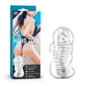 Прозрачный мастурбатор M for Men Hand Tool - Blush Novelties - в Коломне купить с доставкой