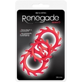 Набор из 3 красных эрекционных колец Renegade Gears - NS Novelties - в Коломне купить с доставкой