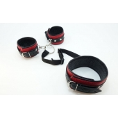 Кожаный БДСМ-набор - БДСМ Арсенал - купить с доставкой в Коломне