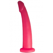 Розовый стимулятор простаты из геля - 18 см. - LOVETOY (А-Полимер) - в Коломне купить с доставкой