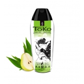 Интимный гель TOKO Pear   Exotic Green Tea с ароматом груши и зеленого чая - 165 мл. - Shunga - купить с доставкой в Коломне