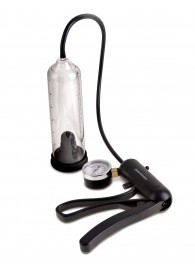 Вакуумная мужская помпа с датчиком давления Pro-Gauge Power Pump - Pipedream - в Коломне купить с доставкой