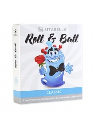 стимулирующий презерватив-насадка Roll   Ball Classic - Sitabella - купить с доставкой в Коломне