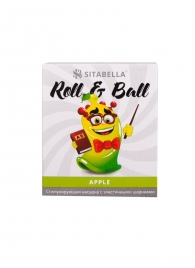 Стимулирующий презерватив-насадка Roll   Ball Apple - Sitabella - купить с доставкой в Коломне