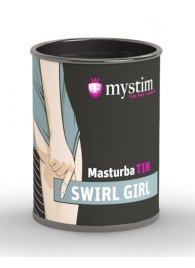 Компактный мастурбатор MasturbaTIN Swirl Girl - MyStim - в Коломне купить с доставкой