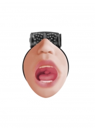 Мастурбатор-ротик с виброкольцом Satisfaction Beloved - Lola Games - в Коломне купить с доставкой