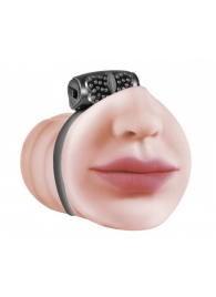 Мастурбатор-ротик с виброкольцом Satisfaction Beloved - Lola Games - в Коломне купить с доставкой