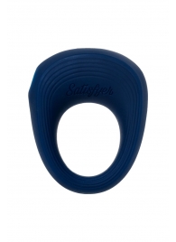 Синее эрекционное кольцо на пенис Satisfyer Ring 2 - Satisfyer - в Коломне купить с доставкой