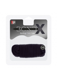 Черная веревка для связывания BONDX LOVE ROPE - 10 м. - Dream Toys - купить с доставкой в Коломне