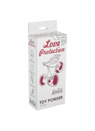 Пудра для игрушек Love Protection с ароматом вишни - 30 гр. - Lola Games - купить с доставкой в Коломне