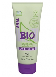 Интимный увлажняющий анальный гель BIO SuperGlide - 100 мл. - HOT - купить с доставкой в Коломне