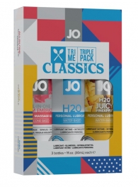 Подарочный набор лубрикантов Tri-Me Triple Pack Classics - System JO - купить с доставкой в Коломне