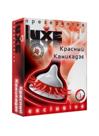 Презерватив LUXE  Exclusive   Красный Камикадзе  - 1 шт. - Luxe - купить с доставкой в Коломне