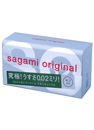 Ультратонкие презервативы Sagami Original - 12 шт. - Sagami - купить с доставкой в Коломне