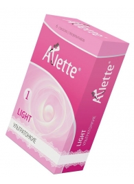 Ультратонкие презервативы Arlette Light - 6 шт. - Arlette - купить с доставкой в Коломне