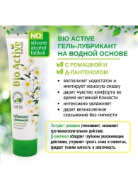 Лубрикант на водной основе Bio Active - 100 гр. - Биоритм - купить с доставкой в Коломне