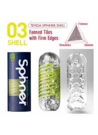 Мастурбатор SPINNER Shell - Tenga - в Коломне купить с доставкой