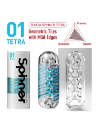 Мастурбатор SPINNER Tetra - Tenga - в Коломне купить с доставкой