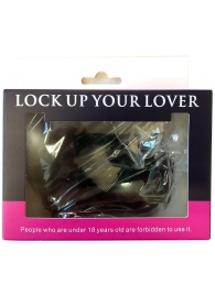 Черные меховые наручники Love с ключиками - Baile - купить с доставкой в Коломне