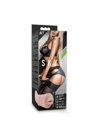 Телесный мастурбатор-ротик Skye - Blush Novelties - в Коломне купить с доставкой