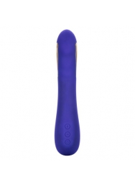 Фиолетовый вибратор с электростимуляцией Intimate E-Stimulator Petite Wand - 18,5 см. - California Exotic Novelties - купить с доставкой в Коломне