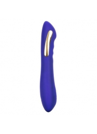 Фиолетовый вибратор с электростимуляцией Intimate E-Stimulator Petite Wand - 18,5 см. - California Exotic Novelties - купить с доставкой в Коломне