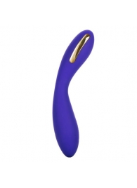 Фиолетовый вибратор с электростимуляцией Intimate E-Stimulator Wand - 21,5 см. - California Exotic Novelties - купить с доставкой в Коломне