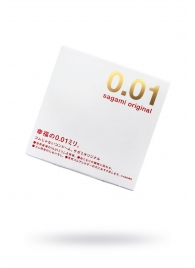 Супертонкий презерватив Sagami Original 0.01 - 1 шт. - Sagami - купить с доставкой в Коломне