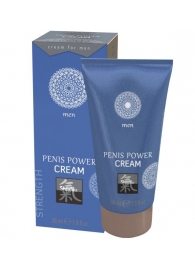 Возбуждающий крем для мужчин Penis Power Cream - 30 мл. - Shiatsu - купить с доставкой в Коломне