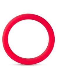 Красное эрекционное кольцо Silicone Go Pro Cock Ring - Blush Novelties - в Коломне купить с доставкой
