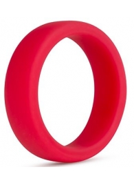 Красное эрекционное кольцо Silicone Go Pro Cock Ring - Blush Novelties - в Коломне купить с доставкой