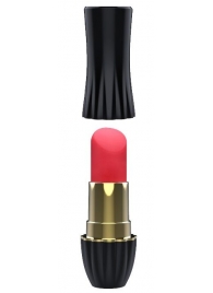 Клиторальный стимулятор-помада LIPSTICK - 9,3 см. - Dream Toys - купить с доставкой в Коломне