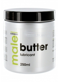 Анальный лубрикант MALE Cobeco Butter Lubricant - 250 мл. - Cobeco - купить с доставкой в Коломне