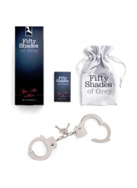 Металлические наручники Metal Handcuffs - Fifty Shades of Grey - купить с доставкой в Коломне