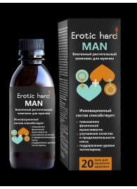 Мужской биогенный концентрат для усиления эрекции Erotic hard Man - 250 мл. - Erotic Hard - купить с доставкой в Коломне